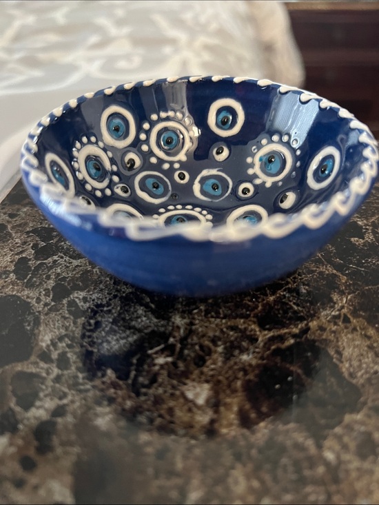 Other - NWT EVIL EYE BOWL HANDMADE